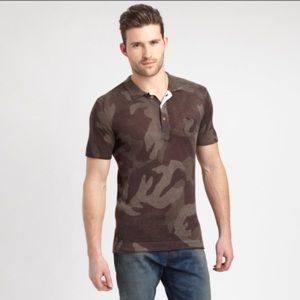 Men’s Diesel camo polo